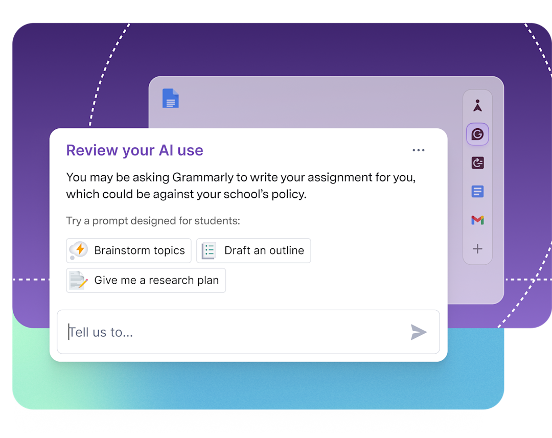 Logamail Go reviewing AI use