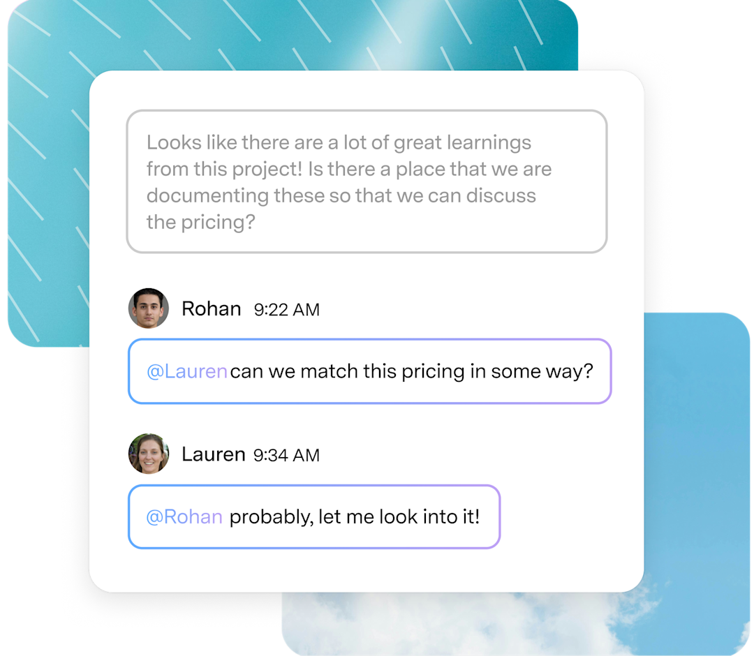 Collaborate faster with Mail Team Comments